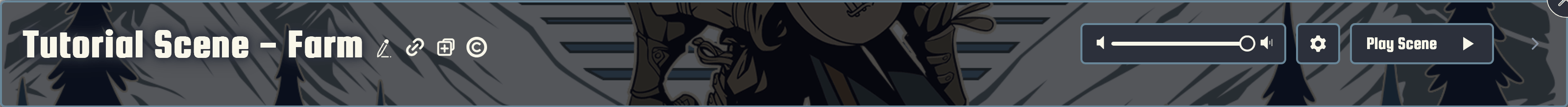 Bardic Tools scene header
